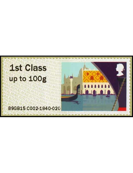 n° 92/97 - Timbre GRANDE-BRETAGNE Timbres de distributeurs