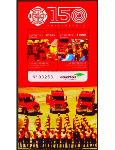 n° 37 - Timbre COSTA RICA Blocs et feuillets