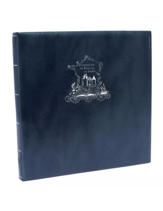 PATRIMOINE DE FRANCE EN TIMBRES : Album SUPRA accompagné des pages d´album (2019/2023)