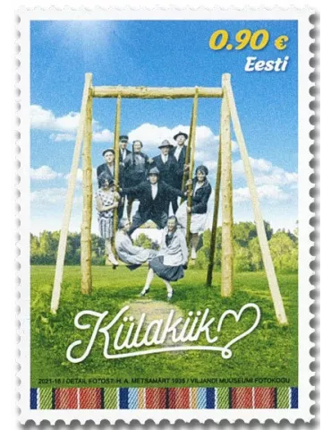 n° 932 - Timbre ESTONIE Poste