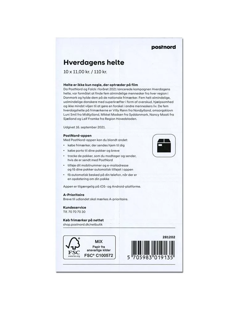 n° C2005 - Timbre DANEMARK Carnets