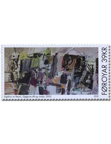 n° 1020/1021 - Timbre ILE FEROE Poste 2