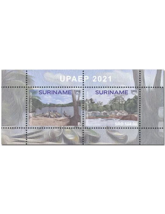 n° 187 - Timbre SURINAM Blocs et feuillets