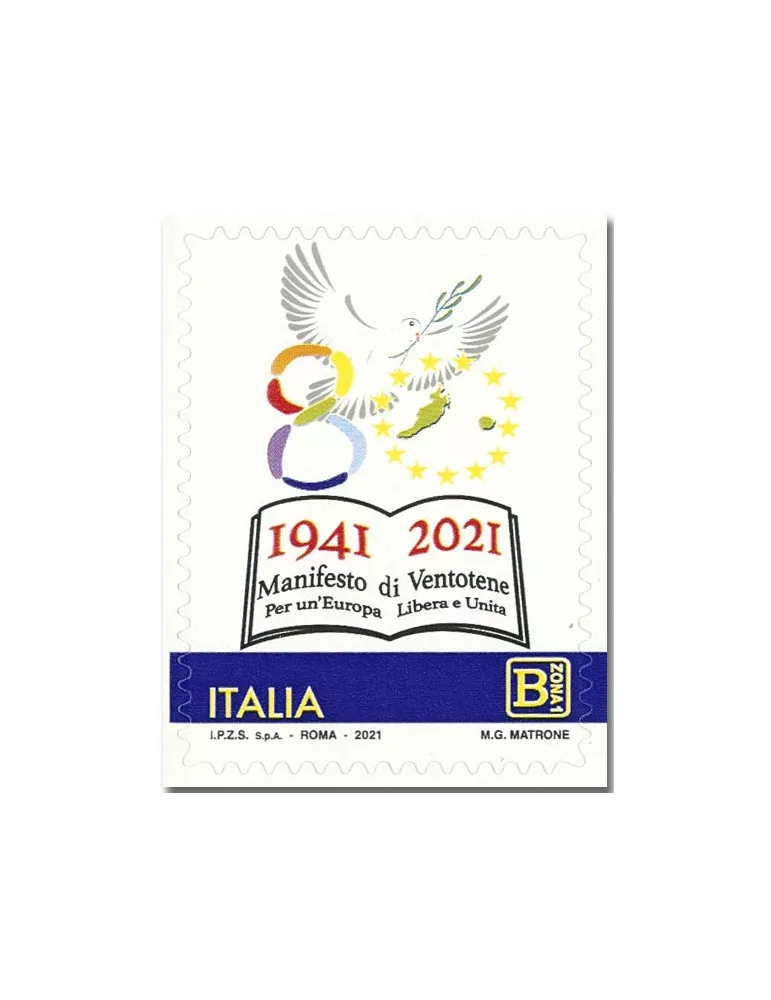 n° 4096 - Timbre ITALIE Poste