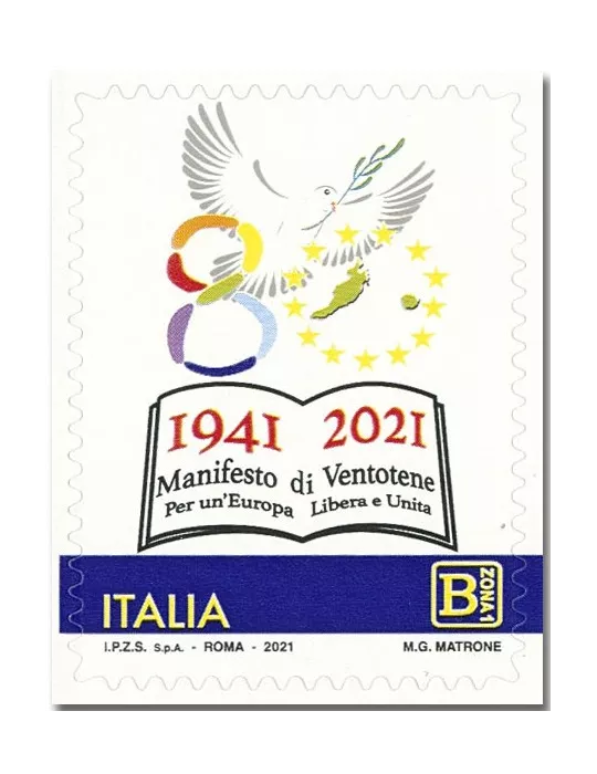 n° 4096 - Timbre ITALIE Poste