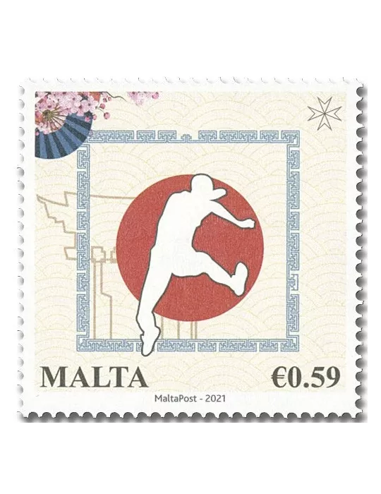 n° 2064/2066 - Timbre MALTE Poste