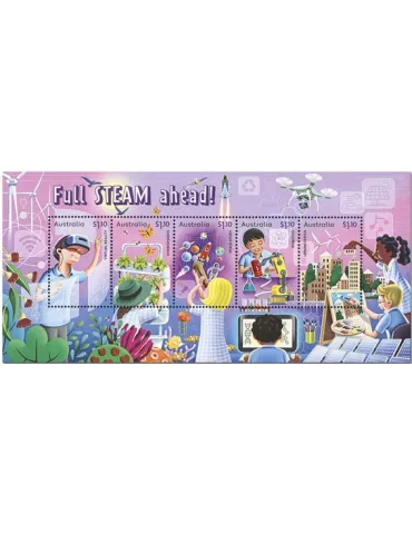 n° 320 - Timbre AUSTRALIE Blocs et feuillets