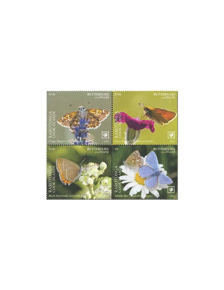 n° 119/122 - Timbre RAROTONGA Poste