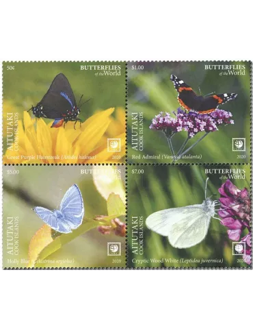 n° 786/789 - Timbre AITUTAKI Poste