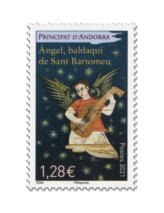 n° 869 - Timbre ANDORRE Poste