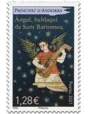 n° 869 - Timbre ANDORRE Poste