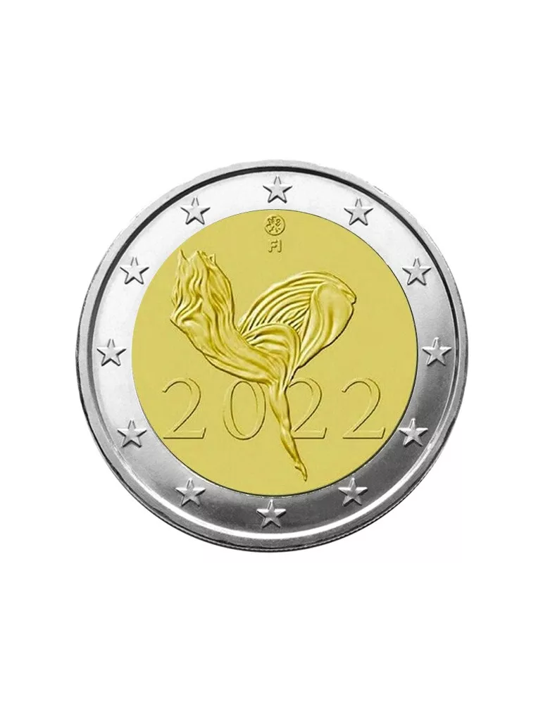 2 EURO COMMEMORATIVE 2022 : FINLANDE (100 ans du ballet National)