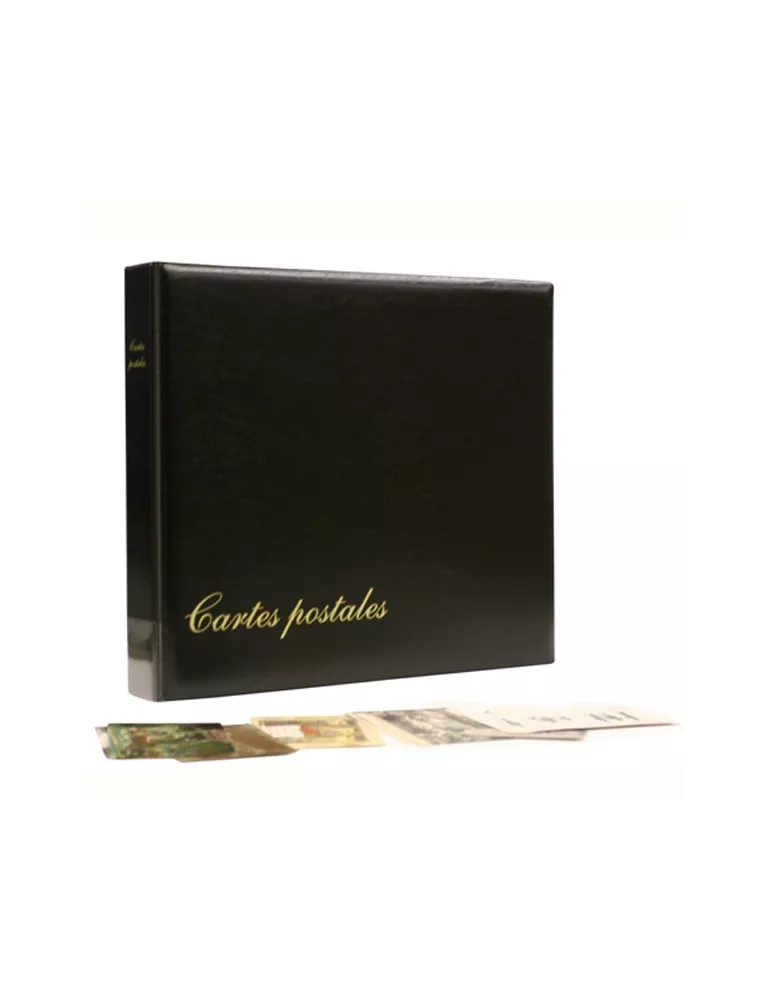 ALBUM CARTES POSTALES LUXE : reliure seule