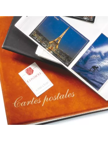 ALBUM CARTES POSTALES LUXE + recharges (CP anciennes) 2