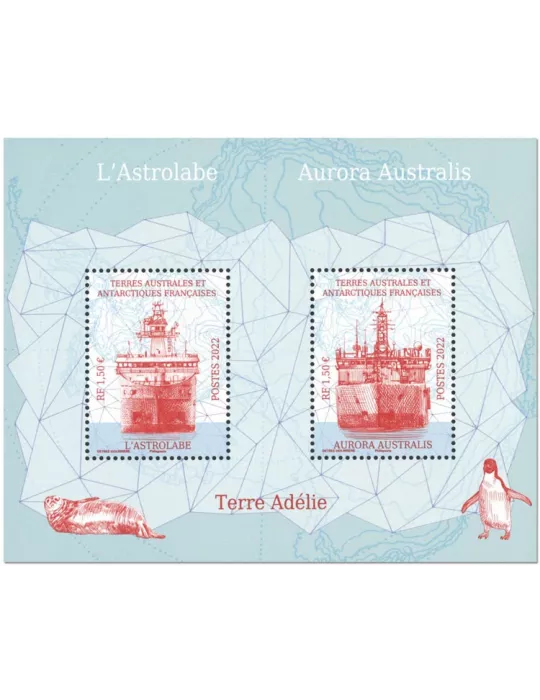 n° F1009 - Timbre TAAF Poste