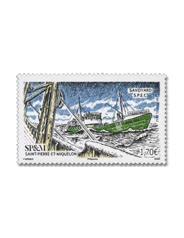 n° 1278 - Timbre Saint-Pierre et Miquelon Poste