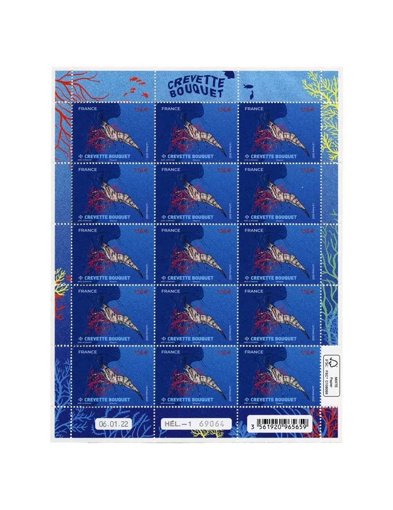 n° F51 - Timbre France Feuillets de France (n° 5556)