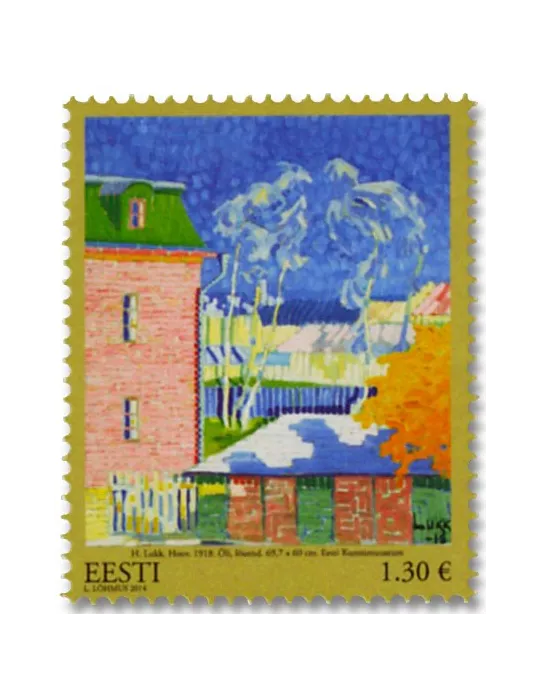 n° 747 - Timbre ESTONIE Poste