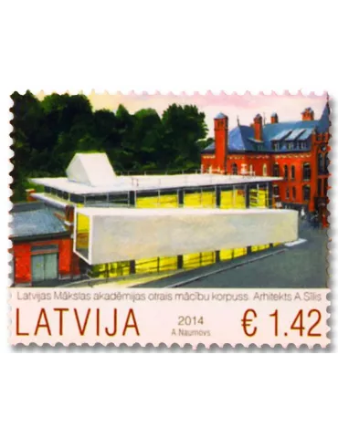 n° 893 - Timbre LETTONIE Poste