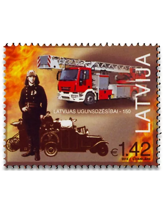 n° 921 - Timbre LETTONIE Poste