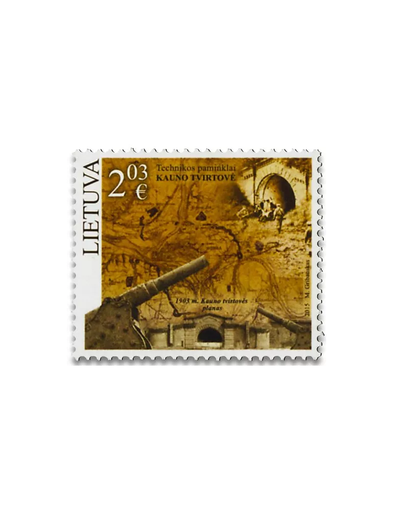 n° 1038 - Timbre LITUANIE Poste