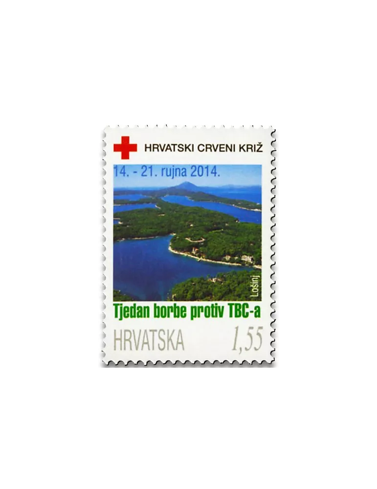 n° 110 - Timbre CROATIE Timbres de bienfaisance