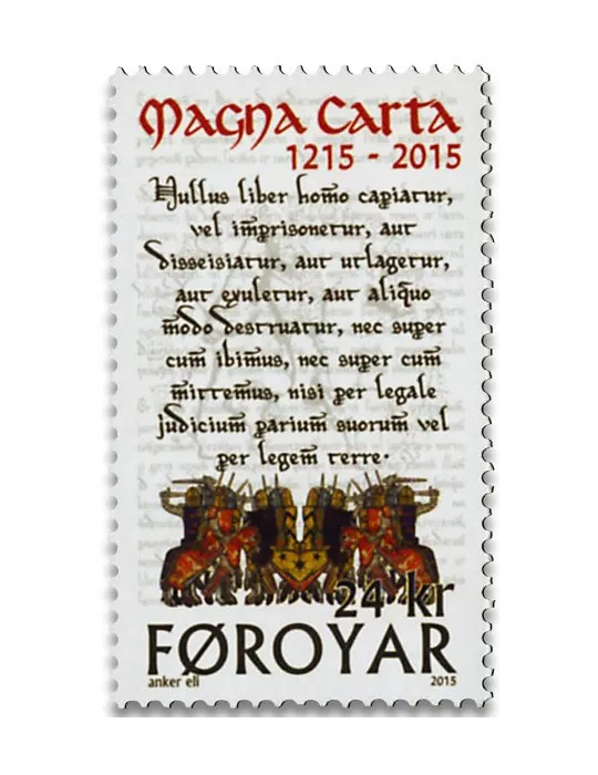 n° 818 - Timbre ILE FEROE Poste