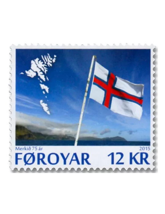 n° 832/833 - Timbre ILE FEROE Poste