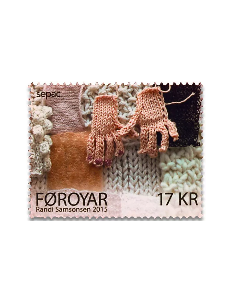 n° 837 - Timbre ILE FEROE Poste