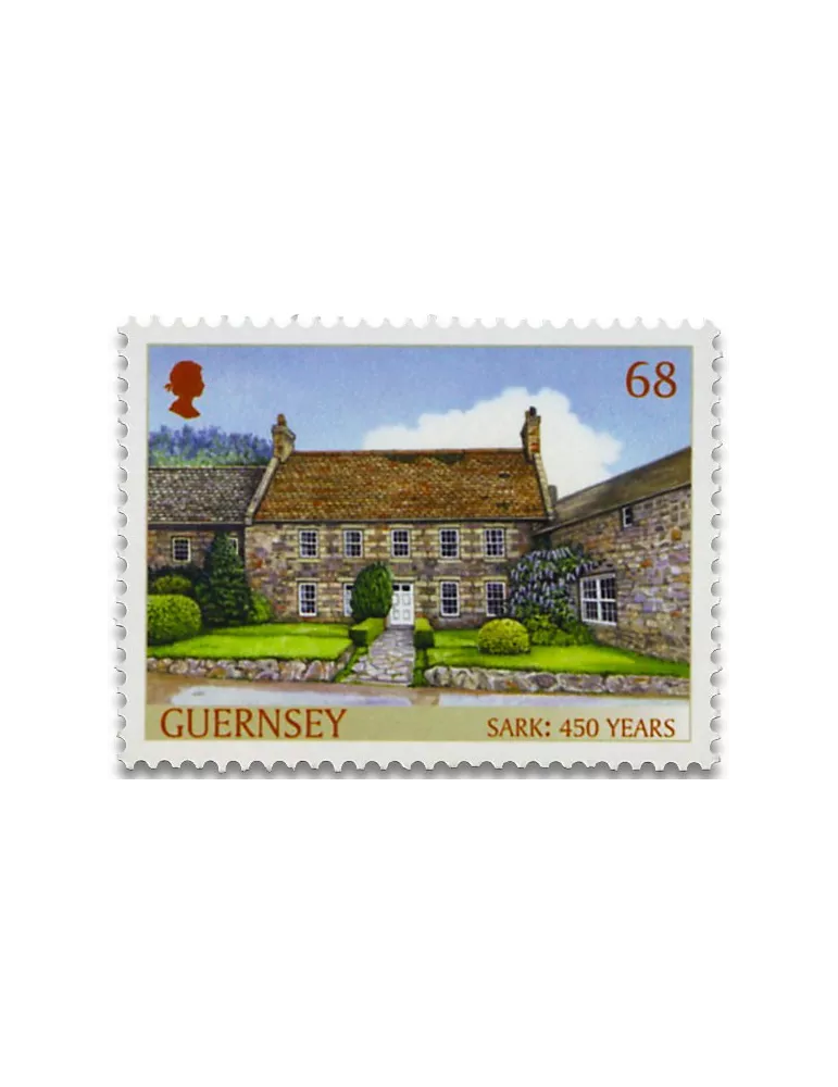 n° 1549/1553 - Timbre GUERNESEY Poste