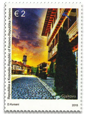 n° 176/177 - Timbre KOSOVO Poste 2