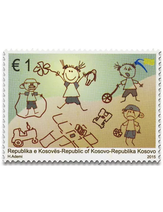 n° 188/189 - Timbre KOSOVO Poste