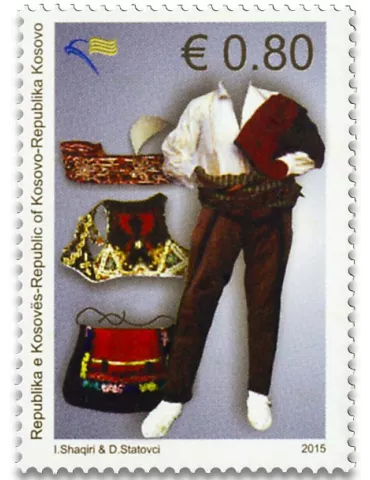 n° 191/193 - Timbre KOSOVO Poste