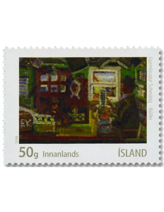 n° 1371/1374 - Timbre ISLANDE Poste