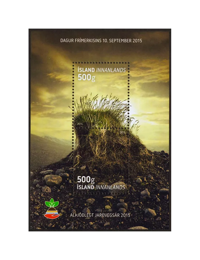 n° F1401 - Timbre ISLANDE Poste