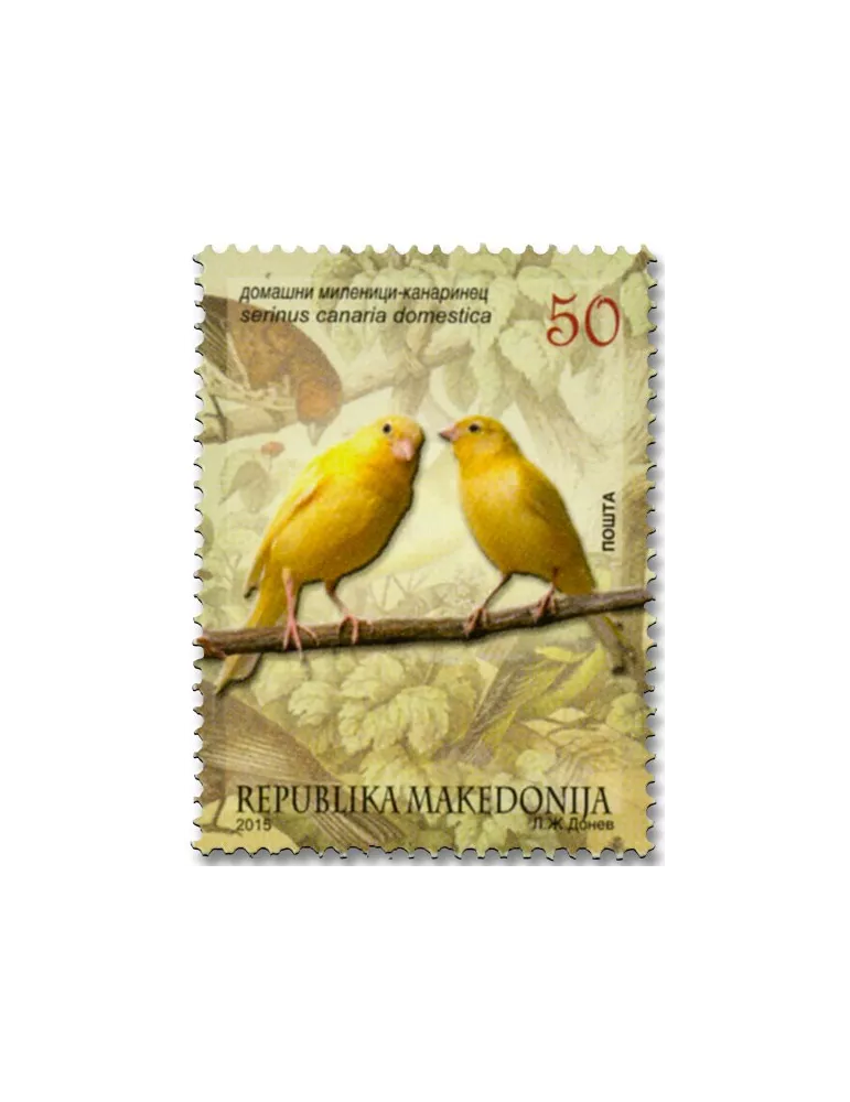 n° 693/694 - Timbre MACEDOINE Poste