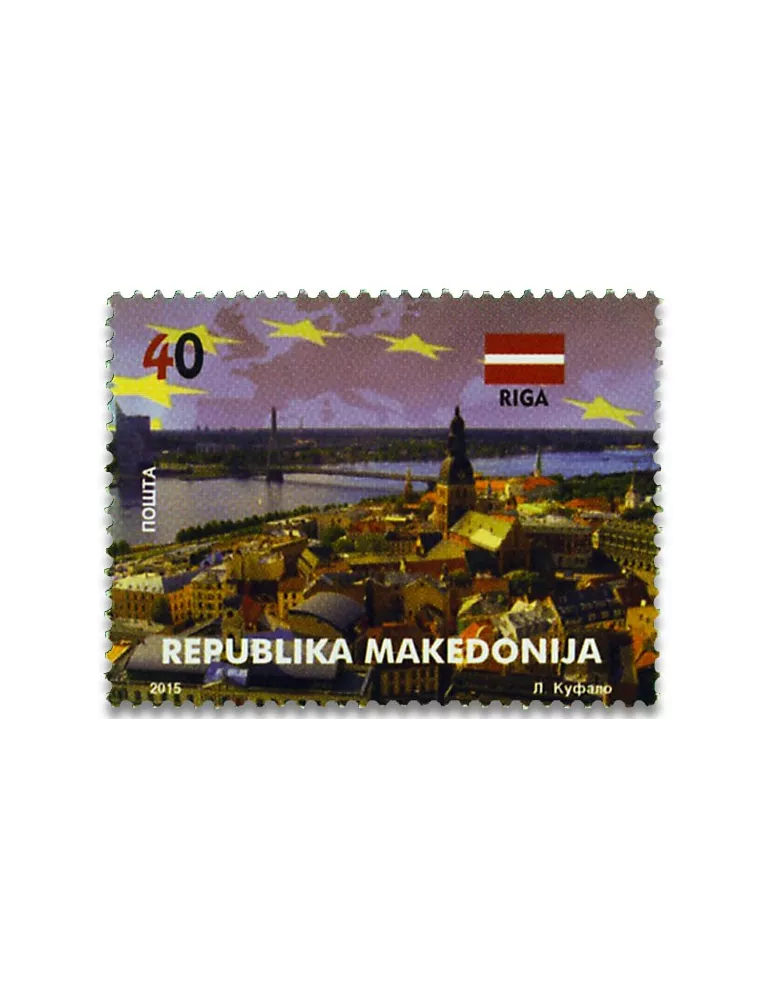 n° 699/700 - Timbre MACEDOINE Poste