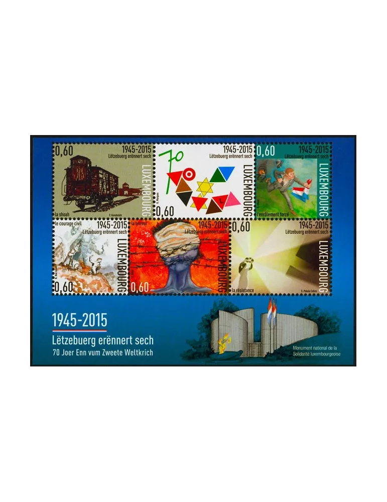 n° F1989 - Timbre LUXEMBOURG Poste