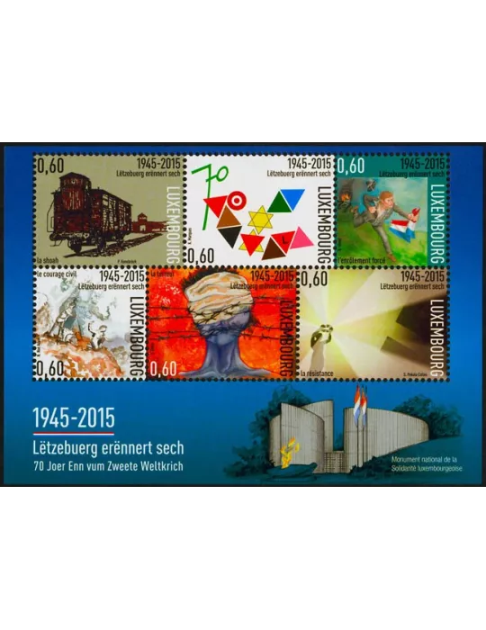 n° F1989 - Timbre LUXEMBOURG Poste
