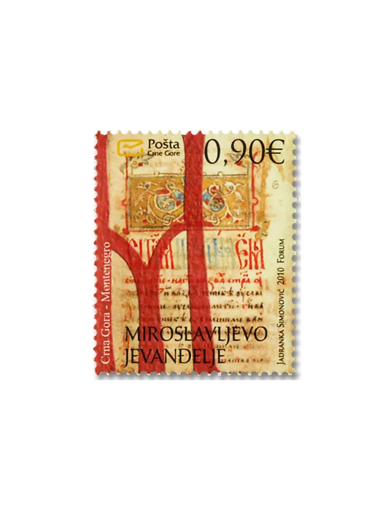 n° 253/256 - Timbre MONTENEGRO Poste