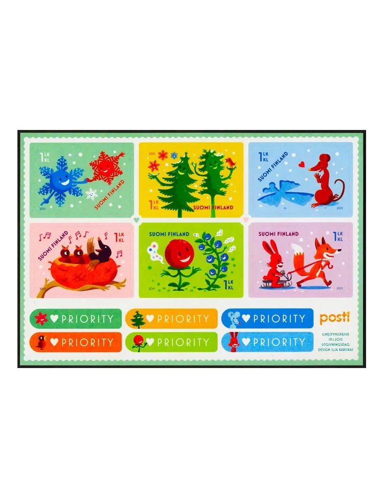 n° 2328/2333 - Timbre FINLANDE Poste