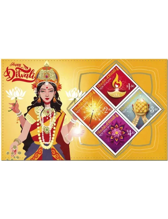 n° 414 - Timbre NOUVELLE-ZELANDE Blocs et feuillets