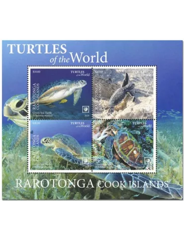 n° 8 - Timbre RAROTONGA Blocs et feuillets