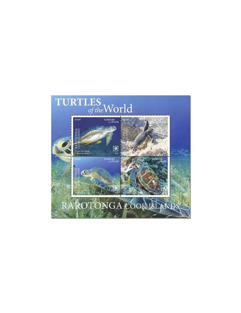 n° 8 - Timbre RAROTONGA Blocs et feuillets