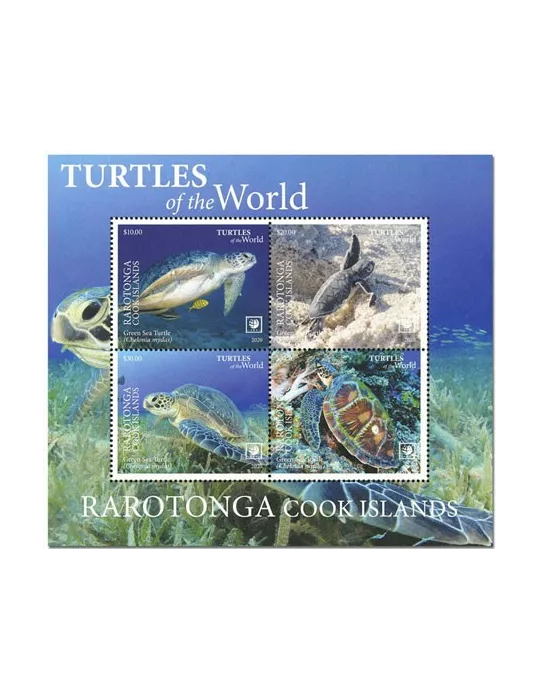 n° 8 - Timbre RAROTONGA Blocs et feuillets