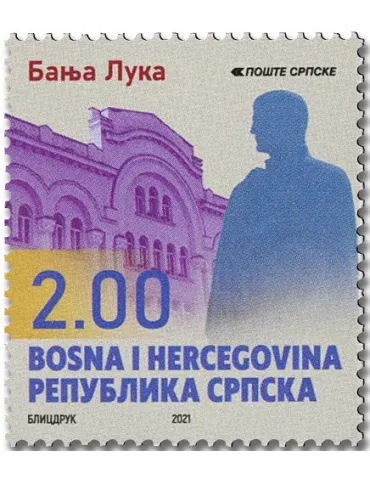 n° 787 - Timbre REPUBLIQUE SERBE (DE BOSNIE) Poste