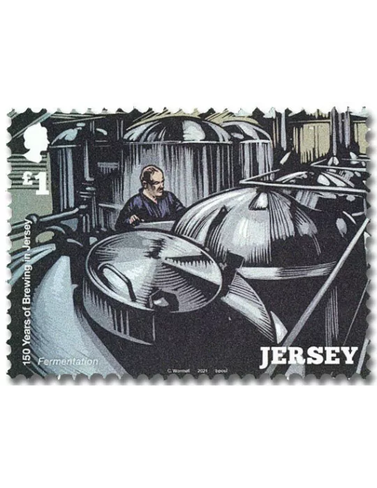 n° 2614/2619 - Timbre JERSEY Poste
