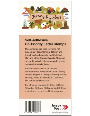 n° C2590 et C2596 - Timbre JERSEY Carnets