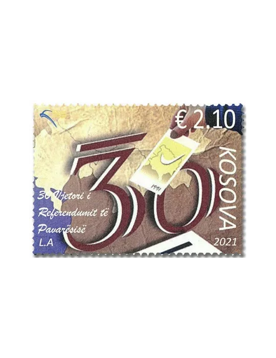 n° 385 - Timbre KOSOVO Poste