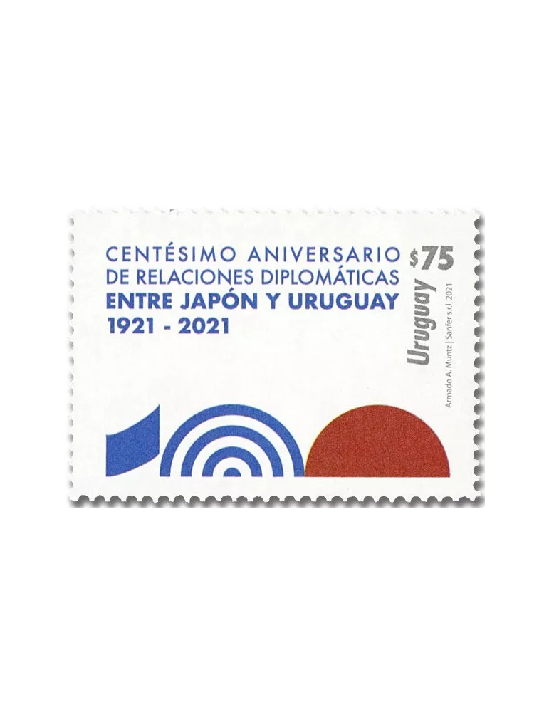 n° 3040 - Timbre URUGUAY Poste